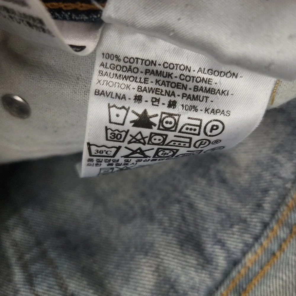 Levi's 517 Jeans Mens W34 L32 Blue Mid Rise Bootcut Faded Western Denim Pants